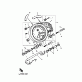 Схема узла: Панель приборов Yamaha BT1100 Bulldog