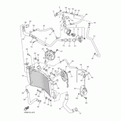 Схема узла: Радиатор и шланг Yamaha YZF-R1 R1 RaceBase