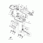 Схема узла: Топливный бак Yamaha XG250 TRICKER