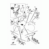 Схема вузла: Електроустаткування 1 Yamaha FZ10/ MTN1000 MT-10 SP