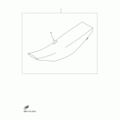 Схема узла: Сиденье Yamaha YZ450F YZ450F