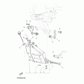 Схема узла: Масляный бак Yamaha MT03 MT-03