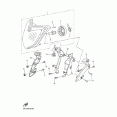 Схема вузла: Фара Yamaha FZ1 FZ1 FAZER (Naked, ABS)