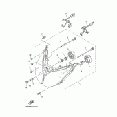 Схема узла: Фара Yamaha XP500 T-MAX