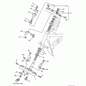 Схема узла: Рулевой механизм Yamaha XVS650 Drag Star