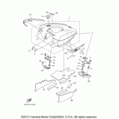 Схема узла: Топливный бак Yamaha XV1900 Roadliner S