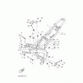 Схема узла: Рама Yamaha MT125 MT-125