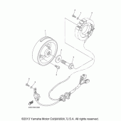 Схема вузла: Генератор Yamaha XVS650 V-Star Classic