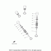 Схема узла: Клапан Yamaha TT-R250 TT-R250
