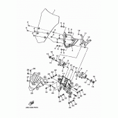 Схема вузла: Вітрове скло Yamaha MT09/MTN850 MT-09 Tracer