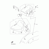 Схема вузла: Selle Yamaha XVS650 Drag Star