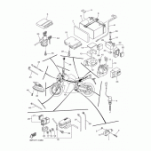 Схема узла: Электрооборудование 2 Yamaha FZ8 FZ8 (Naked)