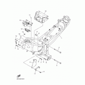 Схема узла: Рама Yamaha XJ6 XJ6-N (Naked, ABS)