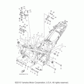 Схема вузла: Рама Yamaha YZF-R3