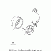 Схема вузла: Генератор Yamaha TTR125 TT-R125