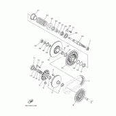 Схема вузла: Зчеплення 2 Yamaha XP500 T-MAX 530