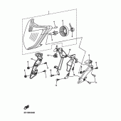 Схема узла: Фара Yamaha FZ1 FZ1 FAZER (Naked)