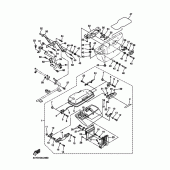 Схема узла: Saddlebag 1 Yamaha XVZ1300 Royal Star Midnight Venture