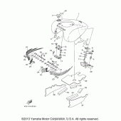 Схема вузла: Паливний бак Yamaha XV1900 Stratoliner Midnight
