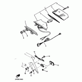 Схема узла: Задний фонарь (Стоп-сигнал) Yamaha XTZ660 Tenere