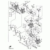 Схема вузла: Карбюратор Yamaha FZ400