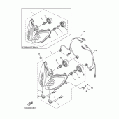 Схема узла: Фара Yamaha XP500 T-MAX