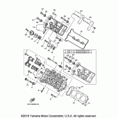Схема вузла: Головка циліндра Yamaha FJ09 FJ-09