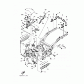 Схема узла: Рама Yamaha YP250 Majesty