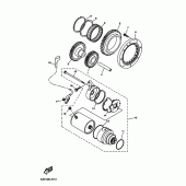 Схема узла: Привод стартера Yamaha BT1100 Bulldog