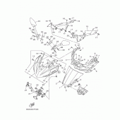 Схема вузла: Вітрове скло Yamaha YZF-R3