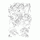 Схема узла: Крыло Yamaha FZ1 FZ1 FAZER (Naked)