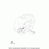 Схема вузла: Фільтр масляний Yamaha XVS1300 V-Star