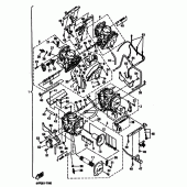 Схема вузла: Карбюратор Yamaha XVZ1300 Royal Star