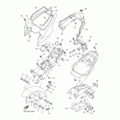 Схема узла: Крыло Yamaha FZ8 FZ8 (Naked, ABS)