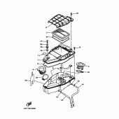 Схема вузла: Впускная система 2 Yamaha XV1900 Roadliner S