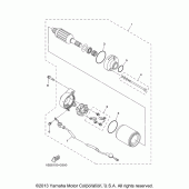 Схема вузла: Електричний стартер Yamaha TTR125 TT-R125