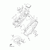 Схема вузла: Крило Yamaha YZF-R1 R1