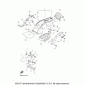 Схема узла: Крыло Yamaha XVS650 V-Star Custom