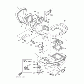 Схема узла: Впускная система 2 Yamaha XV1700 Road Star Warrior