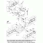 Схема узла: Поворотники Yamaha XVS1100 V-Star Classic