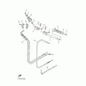 Схема вузла: Кермо та Тросики Yamaha YZF-R1 R1
