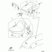 Схема вузла: Selle Yamaha XVS650 Drag Star