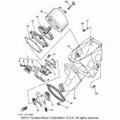 Схема узла: Впускная система Yamaha WR250 WR250Z