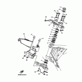 Схема вузла: Рульовий механізм Yamaha YBR125