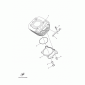 Схема вузла: Циліндр Yamaha TW200