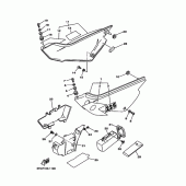 Схема узла: Боковая крышка Yamaha TTR225 TT-R225