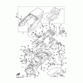 Схема вузла: Крило Yamaha XJR1300