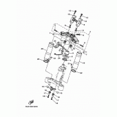 Схема узла: Рулевой механизм Yamaha MT07/ MTT690 MT-07