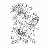 Схема узла: Рама Yamaha XP500 T-MAX 530