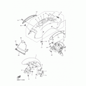 Схема узла: Крыло Yamaha XVS1100 V-Star Custom